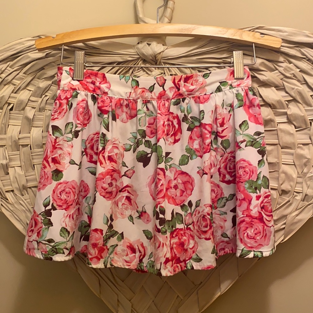 Floral Skort